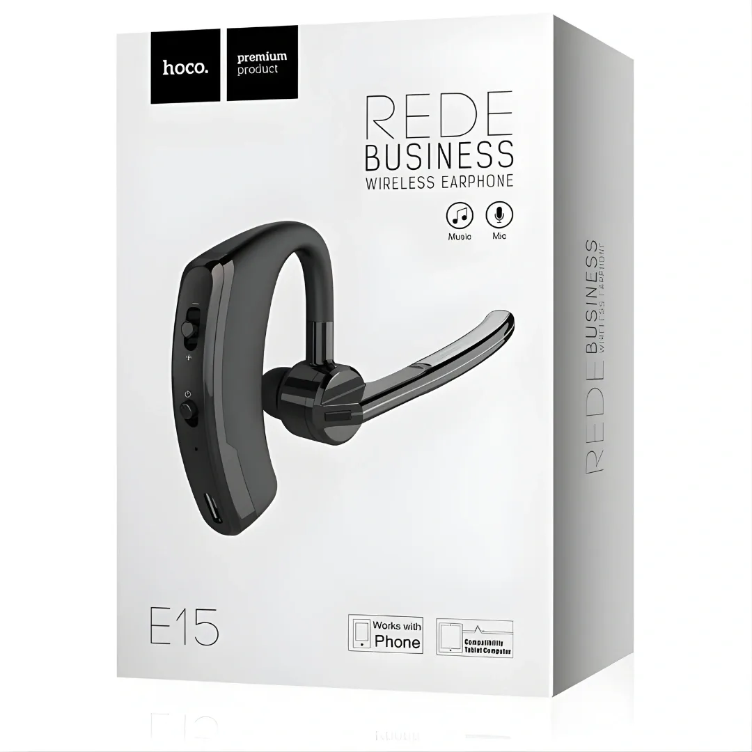 Wireless Headset “E15 Rede” Earphone With Mic